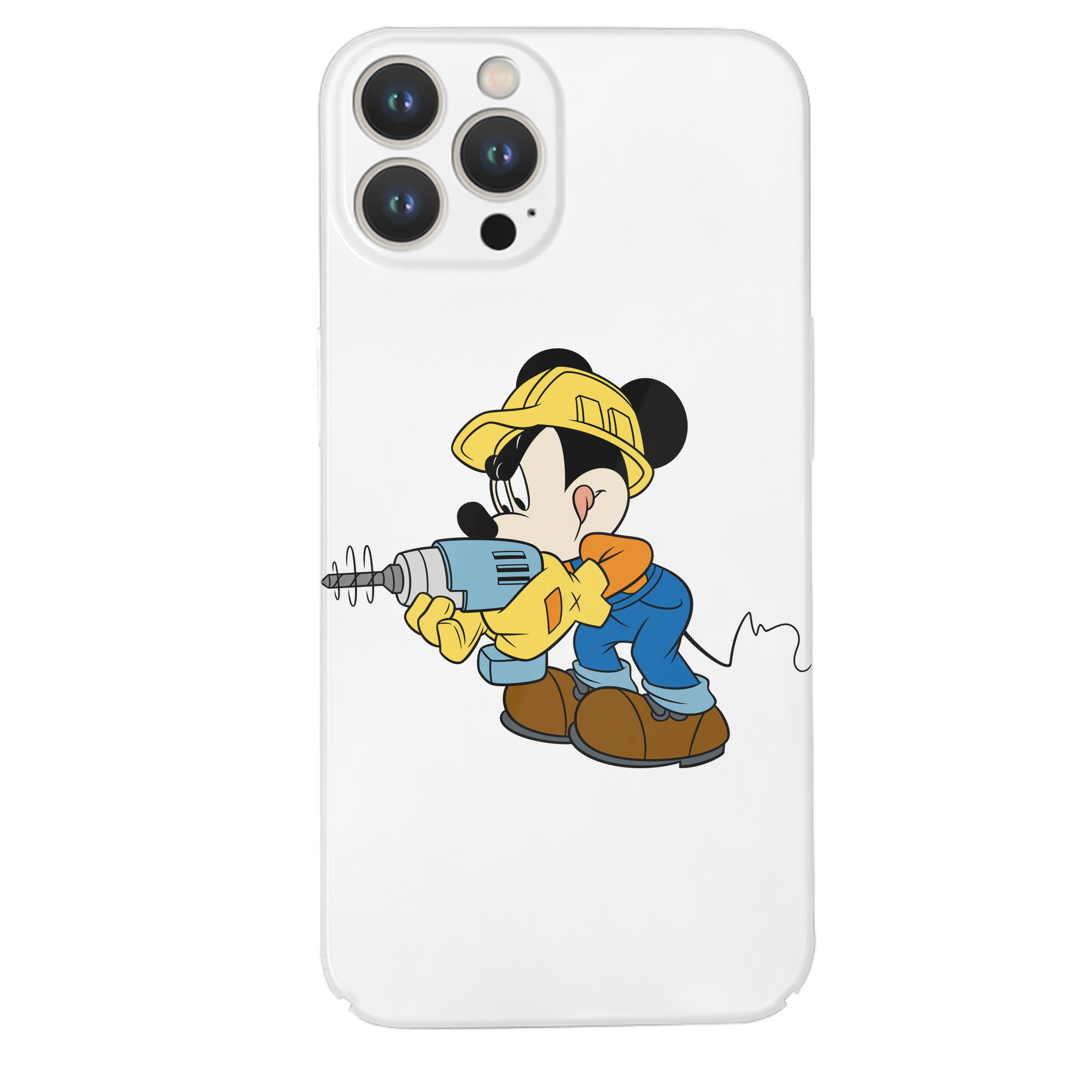 （画像用） ミッキーマウス Mickey Mouse 【iPhone 14シリーズ対応】ハードケース